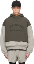 Fear of God ESSENTIALS Gray Bonded Hoodie