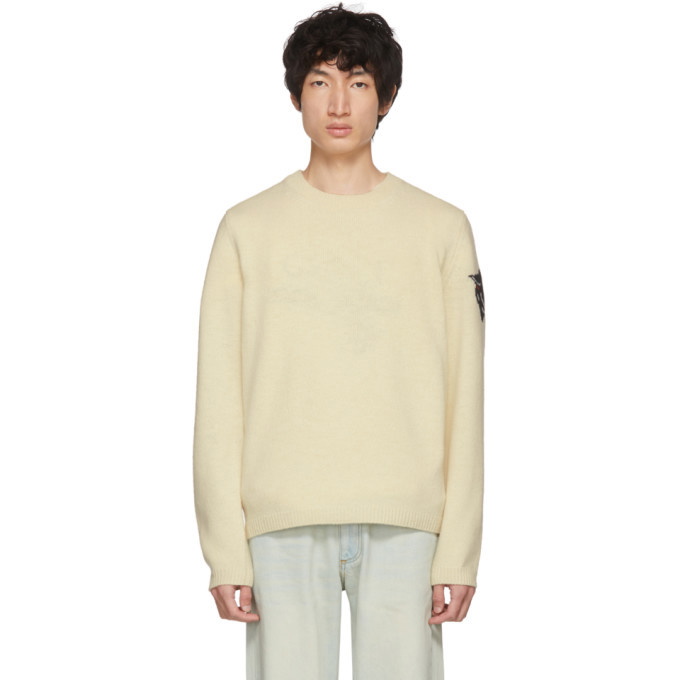 Photo: Gucci Off-White Panther Head Crewneck Sweater