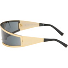 Givenchy Gold Square Sunglasses