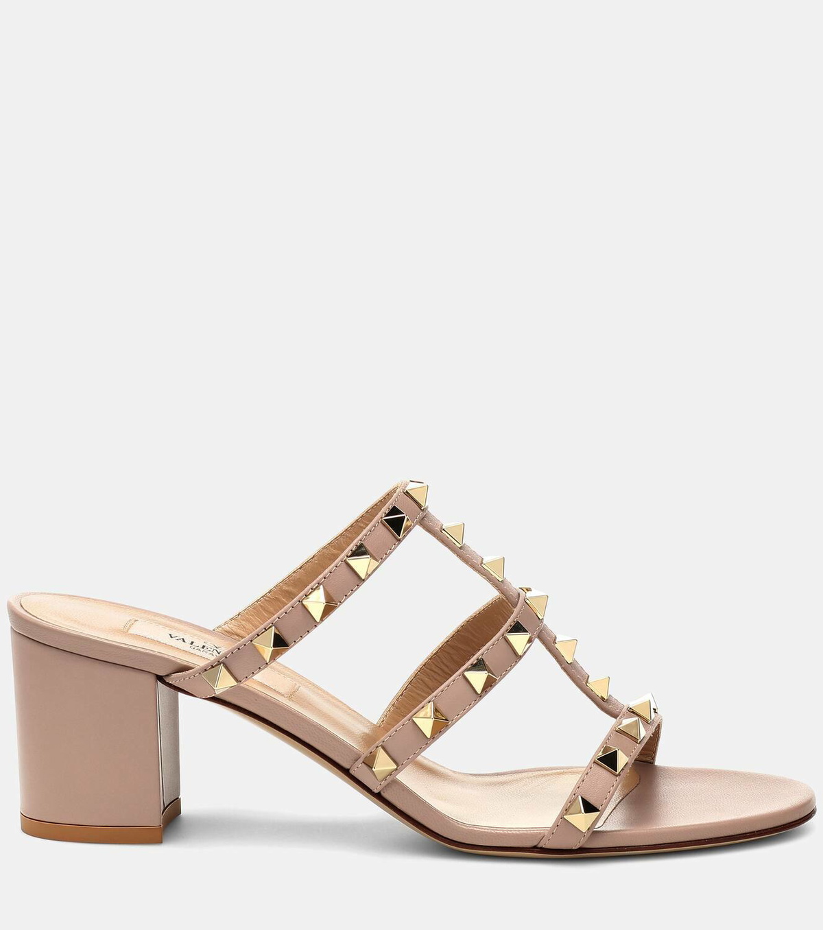 Valentino garavani the rockstud cheap leather sandals