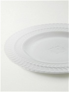 Buccellati - Double Rouche 22cm Porcelain Dessert Plate