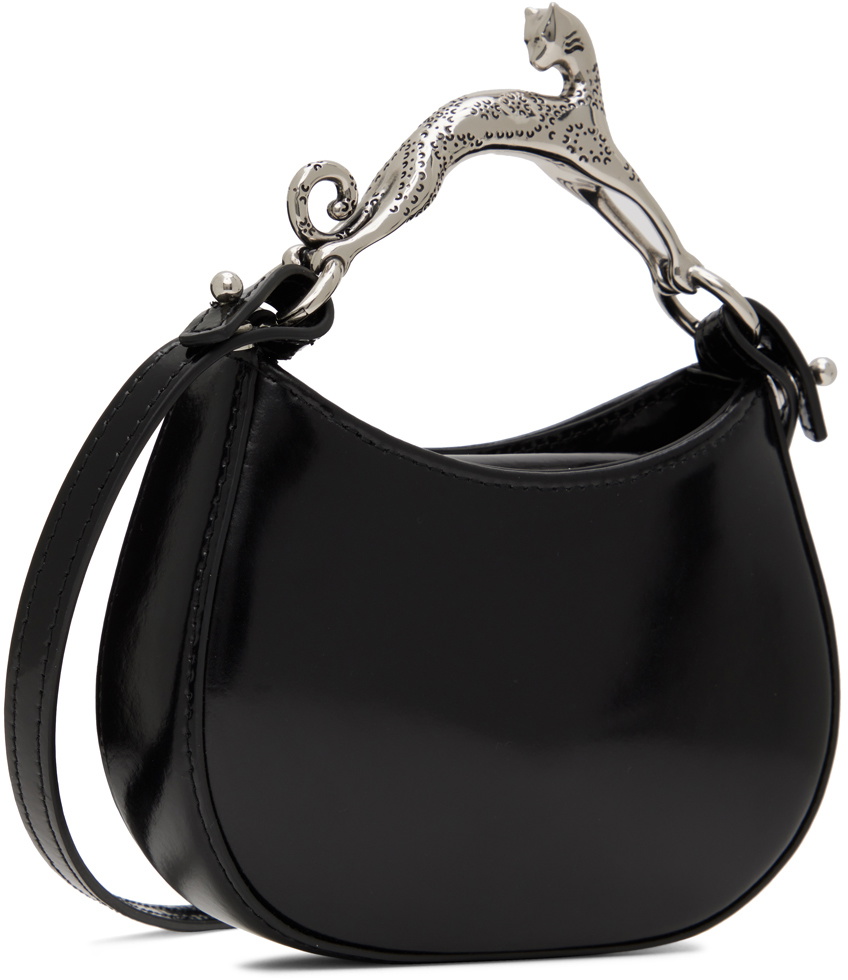 Lanvin Black Nano Pencil Cat Bag