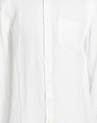 120% Lino Mens Shirt in White