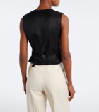 Fendi Mohair and wool vest