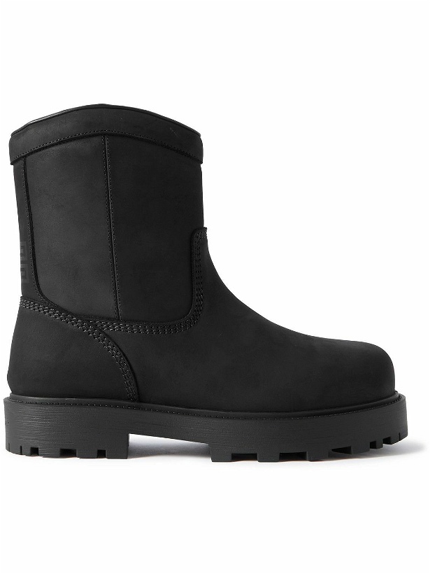 Photo: Givenchy - Storm Nubuck Boots - Black