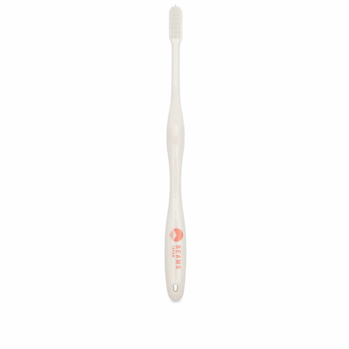 Photo: BEAMS JAPAN Toothbrush in White/Orange 