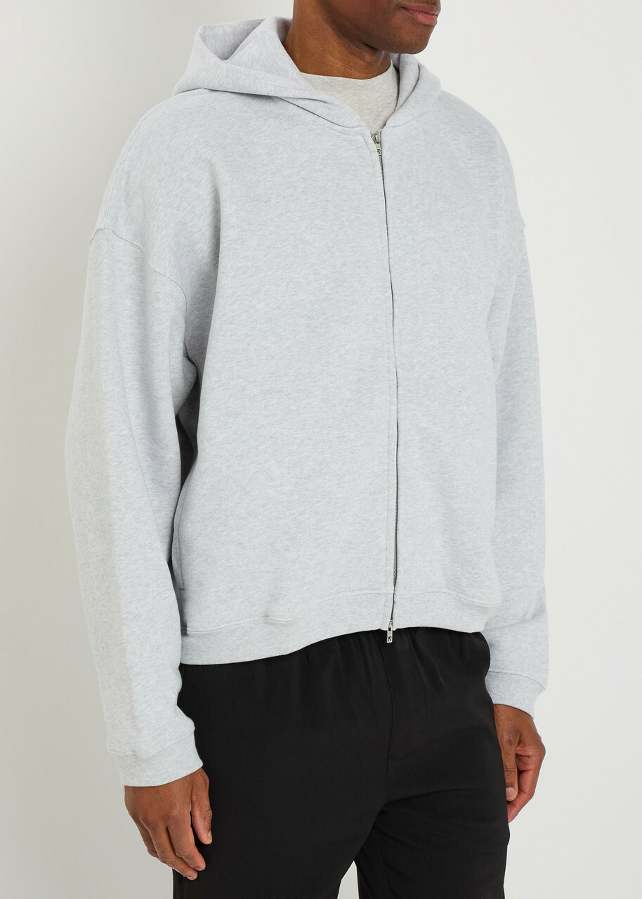 Represent Hooded Cotton Sweatshirt Grey