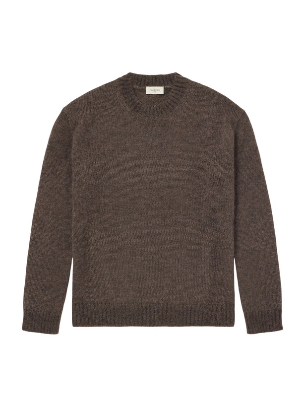 Photo: PIACENZA 1733 - Mohair and Silk-Blend Sweater - Brown