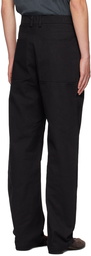 Entire Studios Black Task Trousers