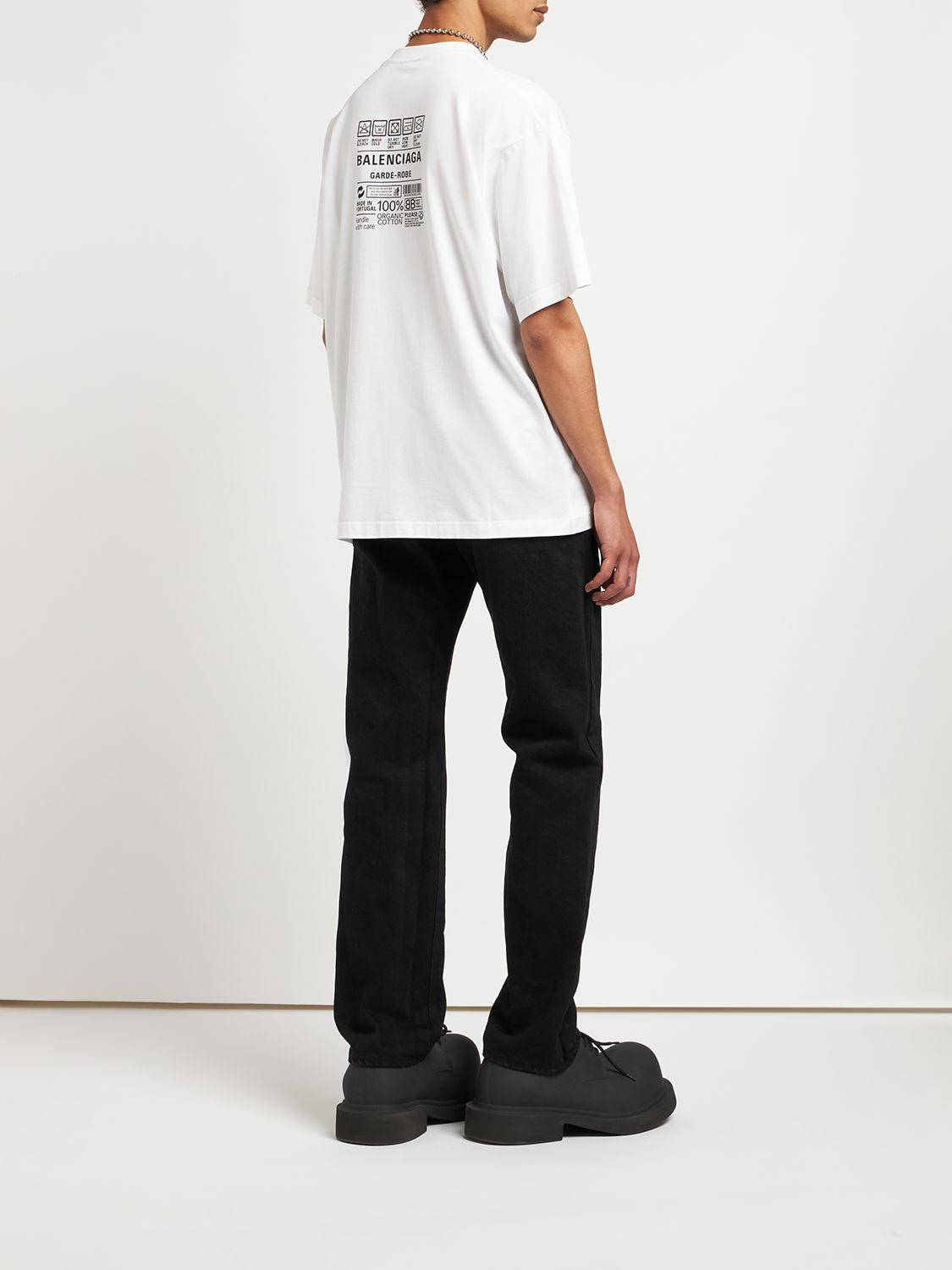 【関税＆送料込み】Balenciaga Cotton T-Shirt Balenciaga T-Shirt, Size S