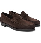 Canali - Suede Loafers - Brown