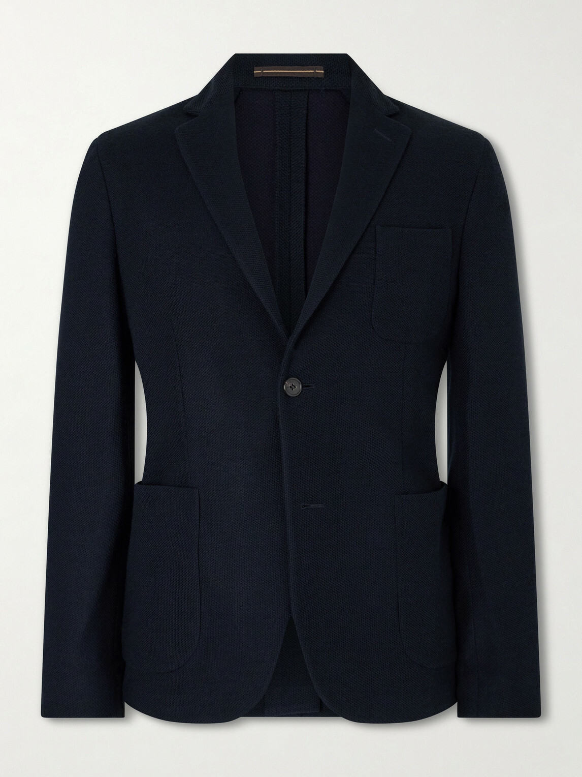 Slowear - Wool-Blend Jersey Blazer - Blue
