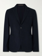 Slowear - Wool-Blend Jersey Blazer - Blue