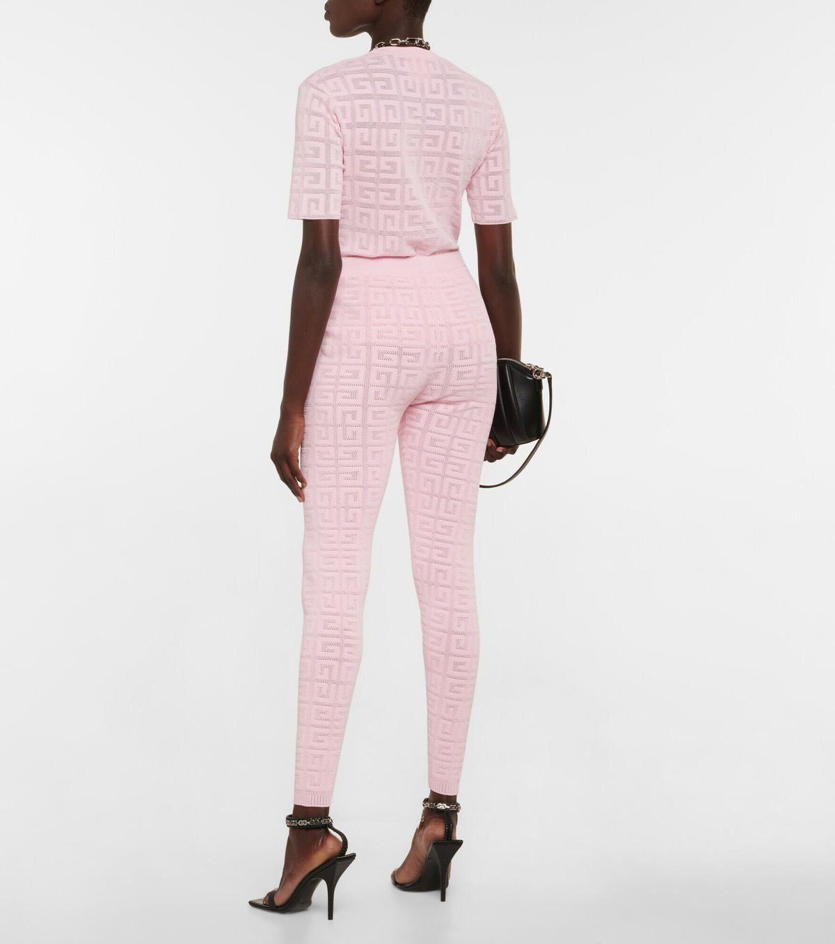 Givenchy - 4G jacquard-knit leggings