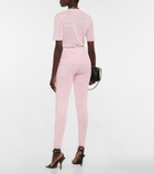 Givenchy - 4G jacquard-knit leggings