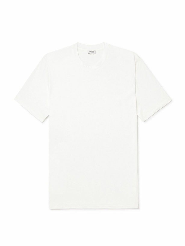 Photo: ZIMMERLI - Sea Island Cotton-Jersey T-Shirt - White