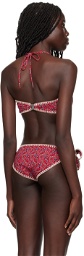 Isabel Marant Etoile Red Starnea Bikini Top