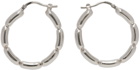 K.NGSLEY Silver '701' Earrings
