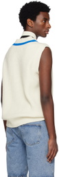 WYNN HAMLYN Off-White Double Up Vest