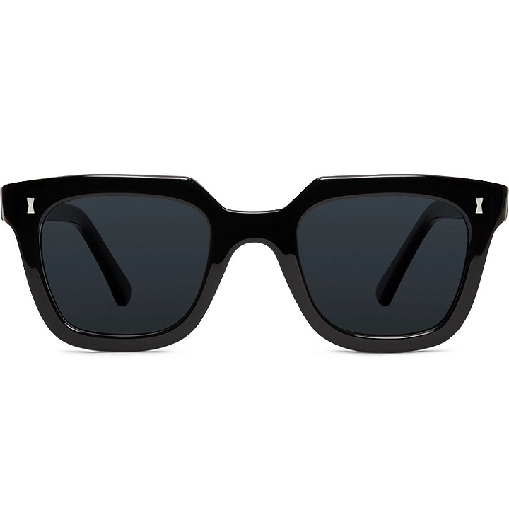 Photo: Cubitts - Balfour Square-Frame Acetate Sunglasses - Black