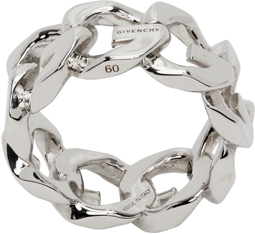 Photo: Givenchy Silver G Ring