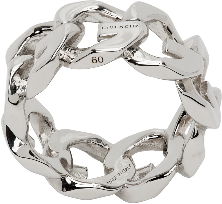 Photo: Givenchy Silver G Ring