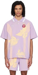 KidSuper Purple & Pink Puma Edition Polo