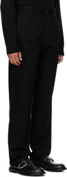 LGN Louis Gabriel Nouchi Black 5-Pocket Straight-Leg Jeans