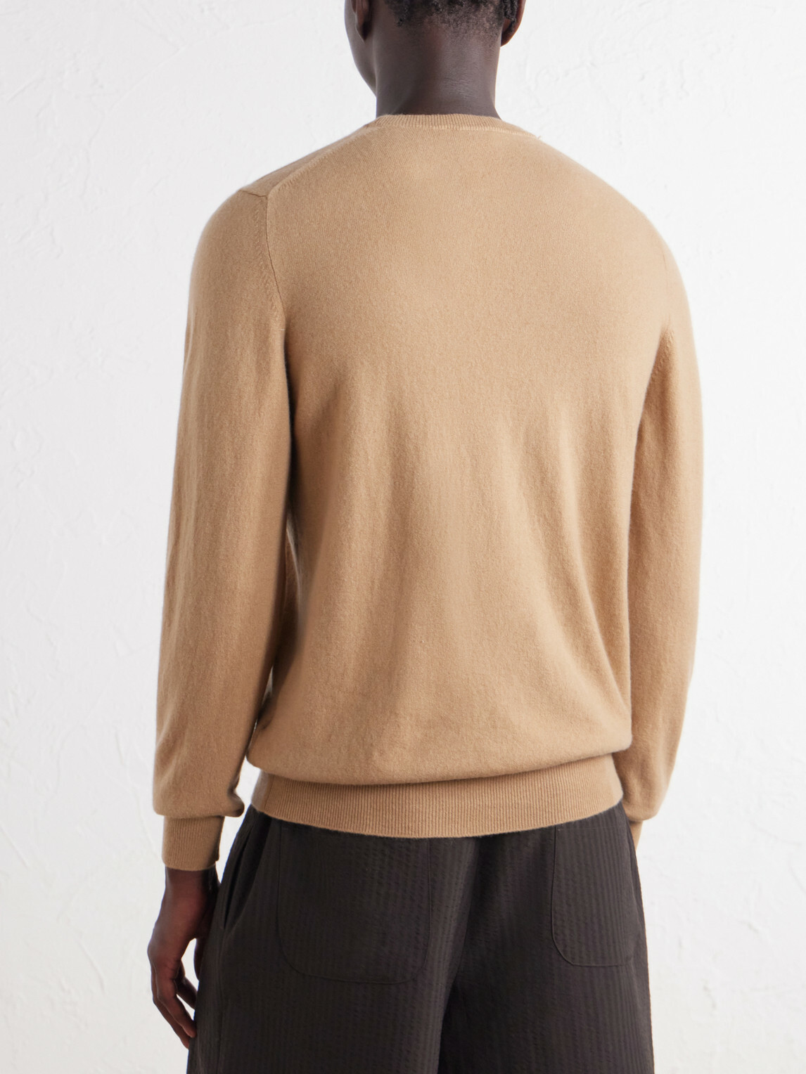 FEDELI - Argentina Cashmere Sweater - Neutrals