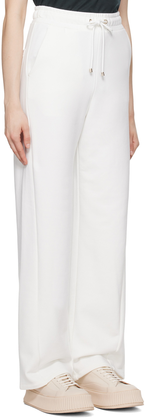 Max Mara Leisure White Ultra Lounge Pants