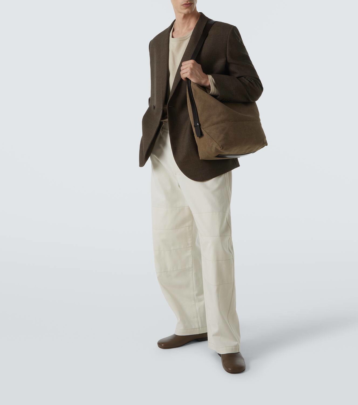 Lemaire Slippers leather-lined leather loafers
