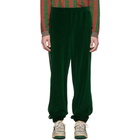 Gucci Green Velvet Lounge Pants