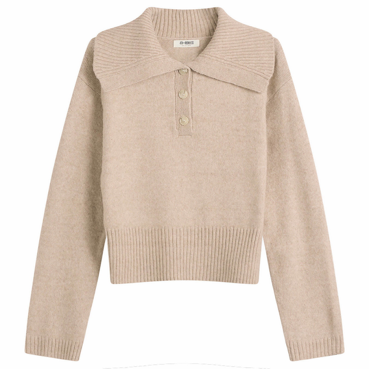 4th & Reckless Women's Eddie Jumper in Beige