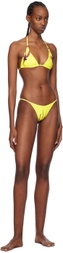 Louisa Ballou Yellow Mini Ring Bikini Bottoms