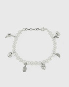 Serge De Nimes Pearl Charm Bracelet Silver - Mens - Jewellery