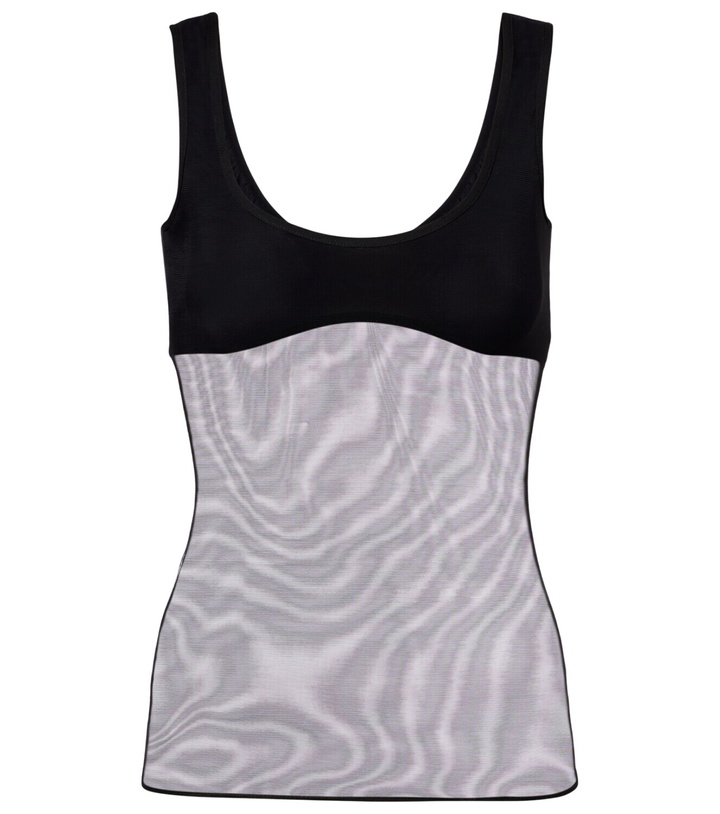 Photo: Nensi Dojaka Semi-sheer tank top