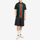 Gucci Men's Wool Shorts in Black Mix