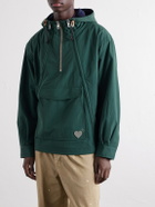 Human Made - Multi-Zip Logo-Detailed Hooded Shell Jacket - Green