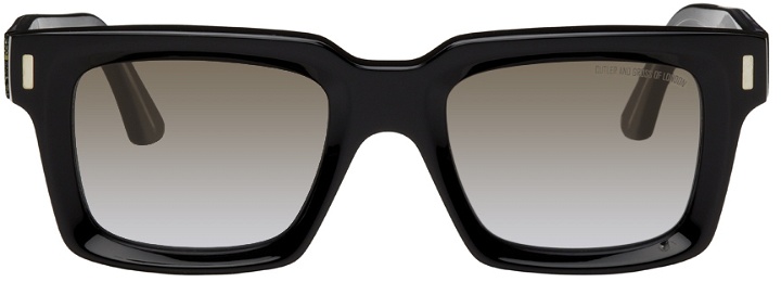 Photo: Cutler And Gross Black 1386 Square Sunglasses