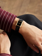 Cartier - Tank Louis Cartier Automatic 25.5mm 18-Karat Gold and Alligator Watch, Ref. No. WGTA0091