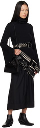 Junya Watanabe Black Enamel Belt