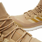 Adidas Men's Terrex Free Hiker GTX Sneakers in Beige/Gold/Orange