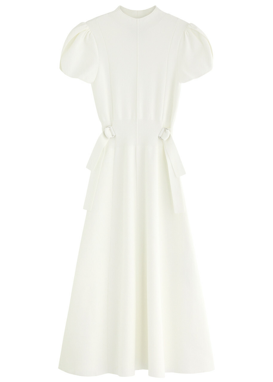 3.1 Phillip Lim Knitted Midi Dress Ivory 3.1 Phillip Lim