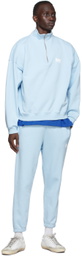M.A. Martin Asbjørn SSENSE Exclusive Blue Logo Lounge Pants