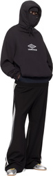 Umbro Black Masked Logo Hoodie