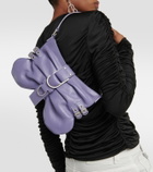 Blumarine Butterfly Small leather shoulder bag