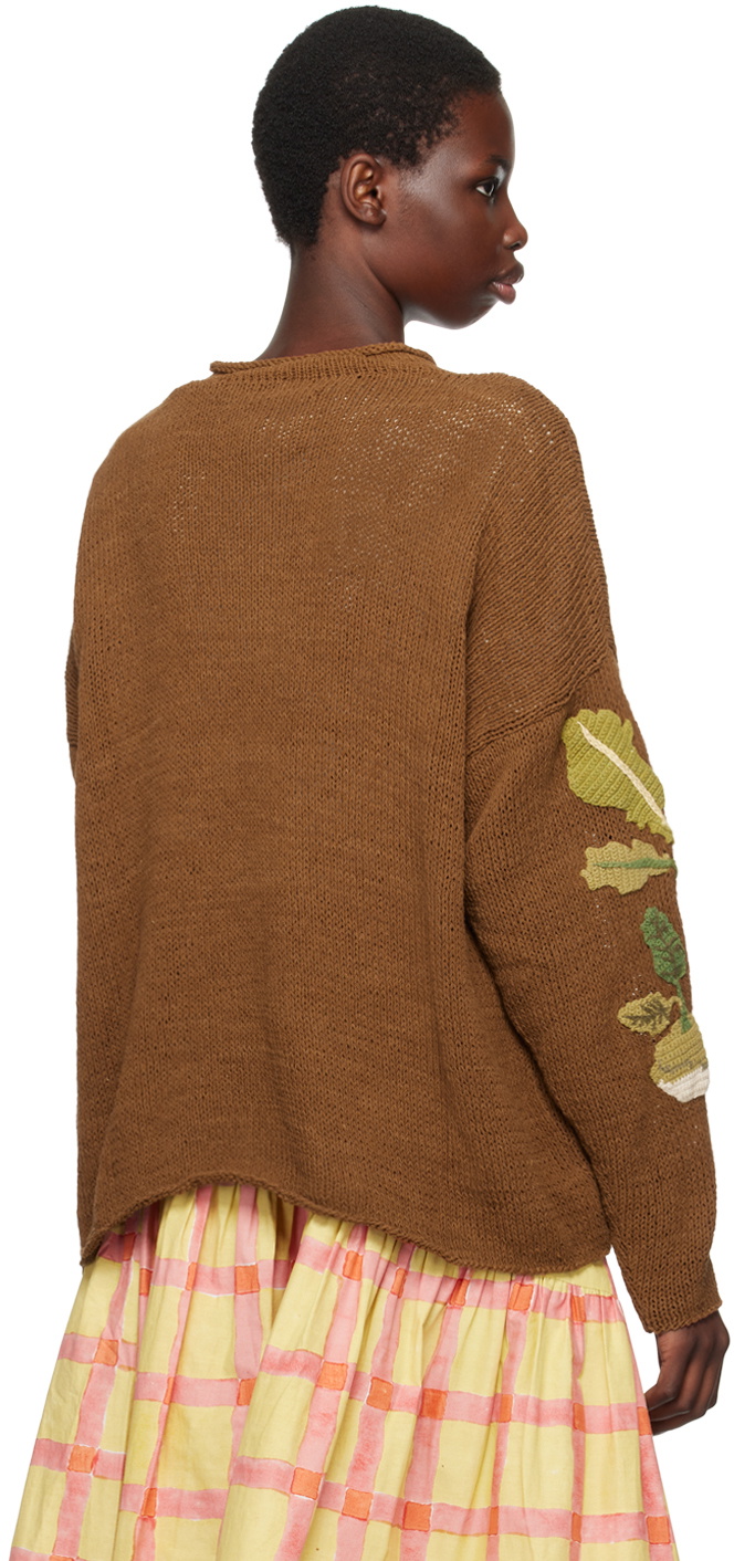 Story mfg. Brown Twinsun Rollneck Sweater