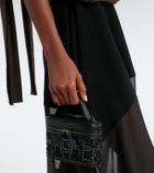 Roger Vivier Très Vivier Micro crystal-embellished vanity bag