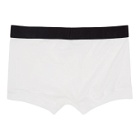 Dsquared2 Two-Pack White Logo Boxer Briefs