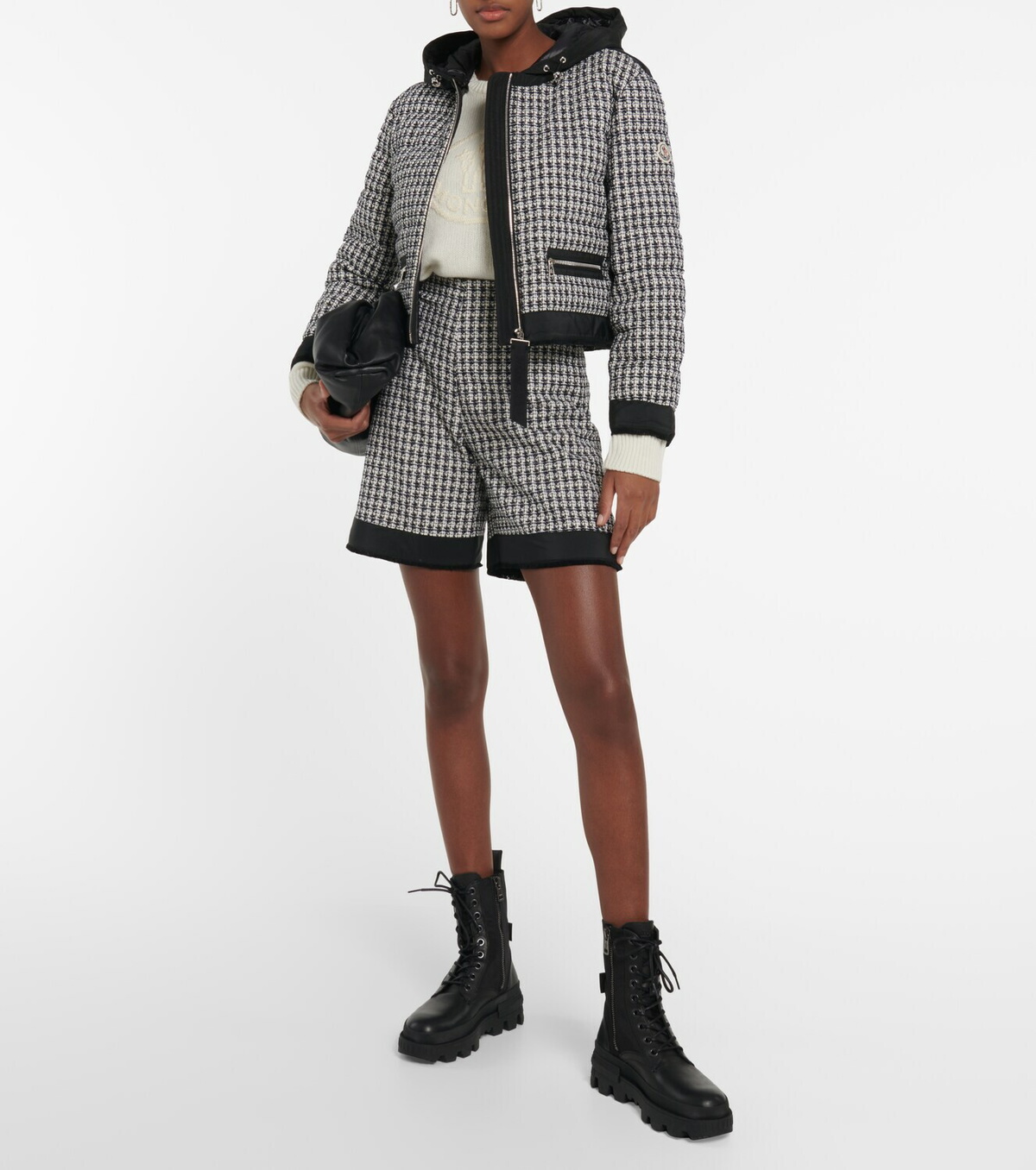 【23AW NEW】MONCLER_woman /REMONAY ツイード ダウンジャケット Moncler - Remonay tweed down jacket Moncler